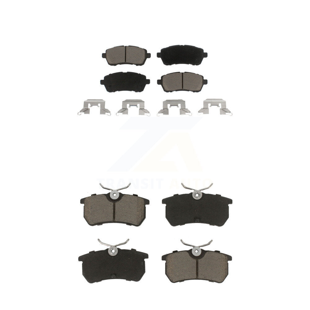 Kit de plaquettes de frein en céramique avant et arrière, pour Ford Fiesta KCX-100290