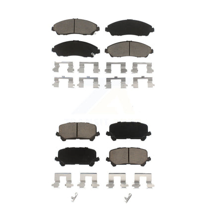 Kit de plaquettes de frein en céramique avant et arrière, pour Honda Pilot Ridgeline Acura MDX KCX-10029