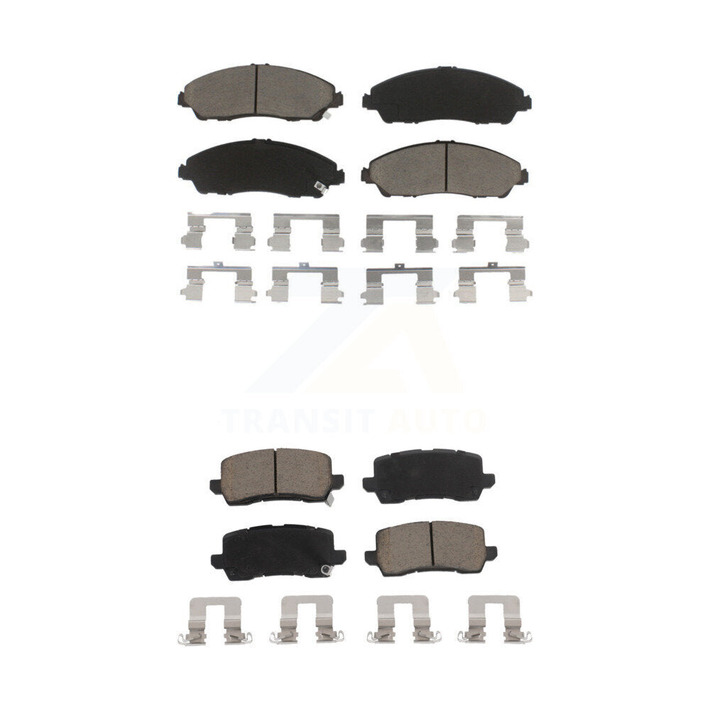 Kit de plaquettes de frein en céramique avant et arrière pour Acura MDX 2017-2020 KCX-100298