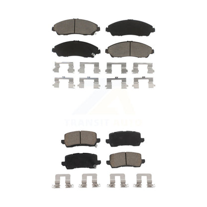 Kit de plaquettes de frein en céramique avant et arrière pour Acura MDX 2017-2020 KCX-100298