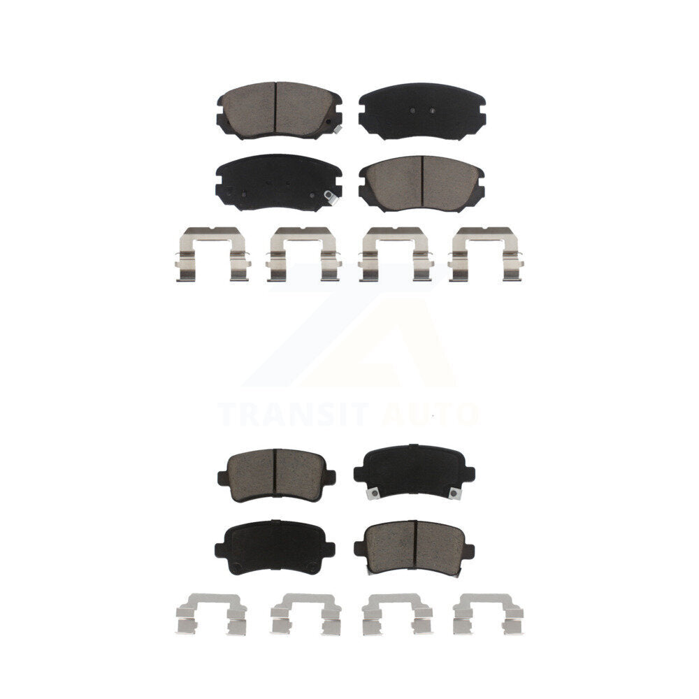 Kit de plaquettes de frein en céramique avant et arrière, pour Chevrolet Buick Malibu Impala crosse Saa