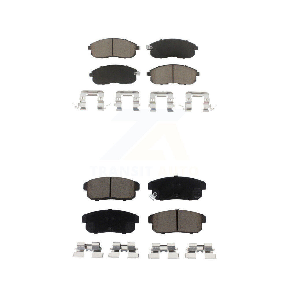 Kit de plaquettes de frein en céramique avant et arrière, pour Nissan Maxima INFINITI I35 I30 KCX-100303