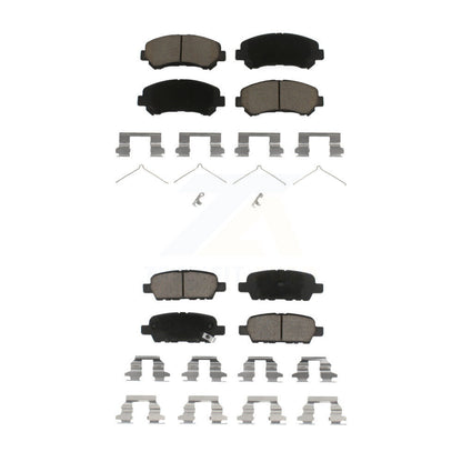 Kit de plaquettes de frein en céramique avant et arrière, pour Nissan Rogue Sentra Maxima Juke Select