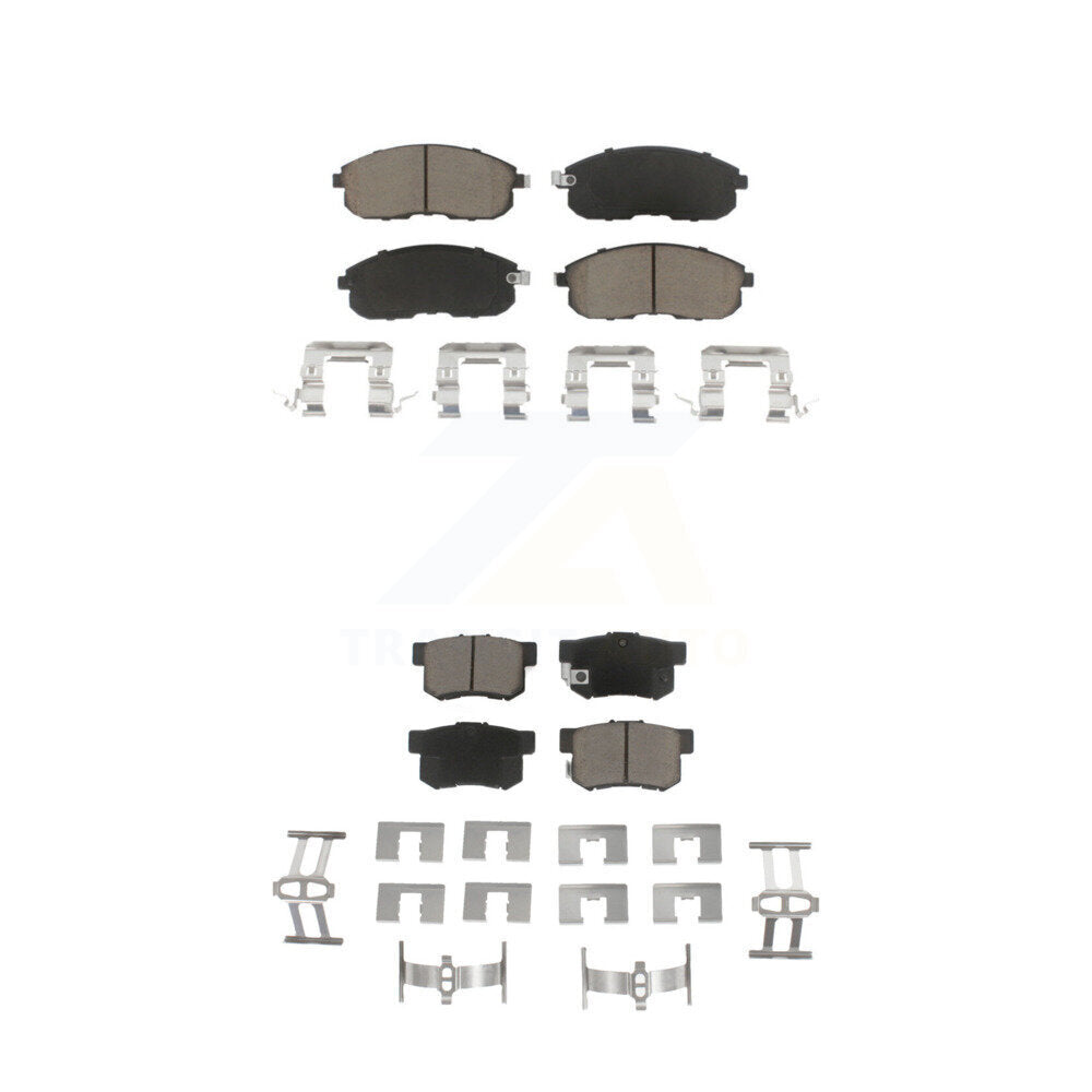 Kit de plaquettes de frein en céramique avant et arrière, pour Suzuki SX4 Crossover KCX-100305