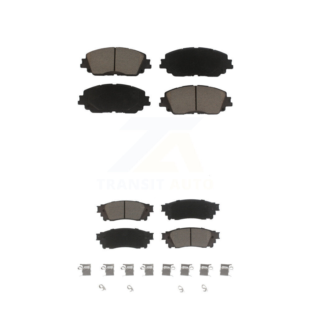Kit de plaquettes de frein en céramique avant et arrière, pour Toyota RAV4 Camry C-HR Corolla Cross Lexu