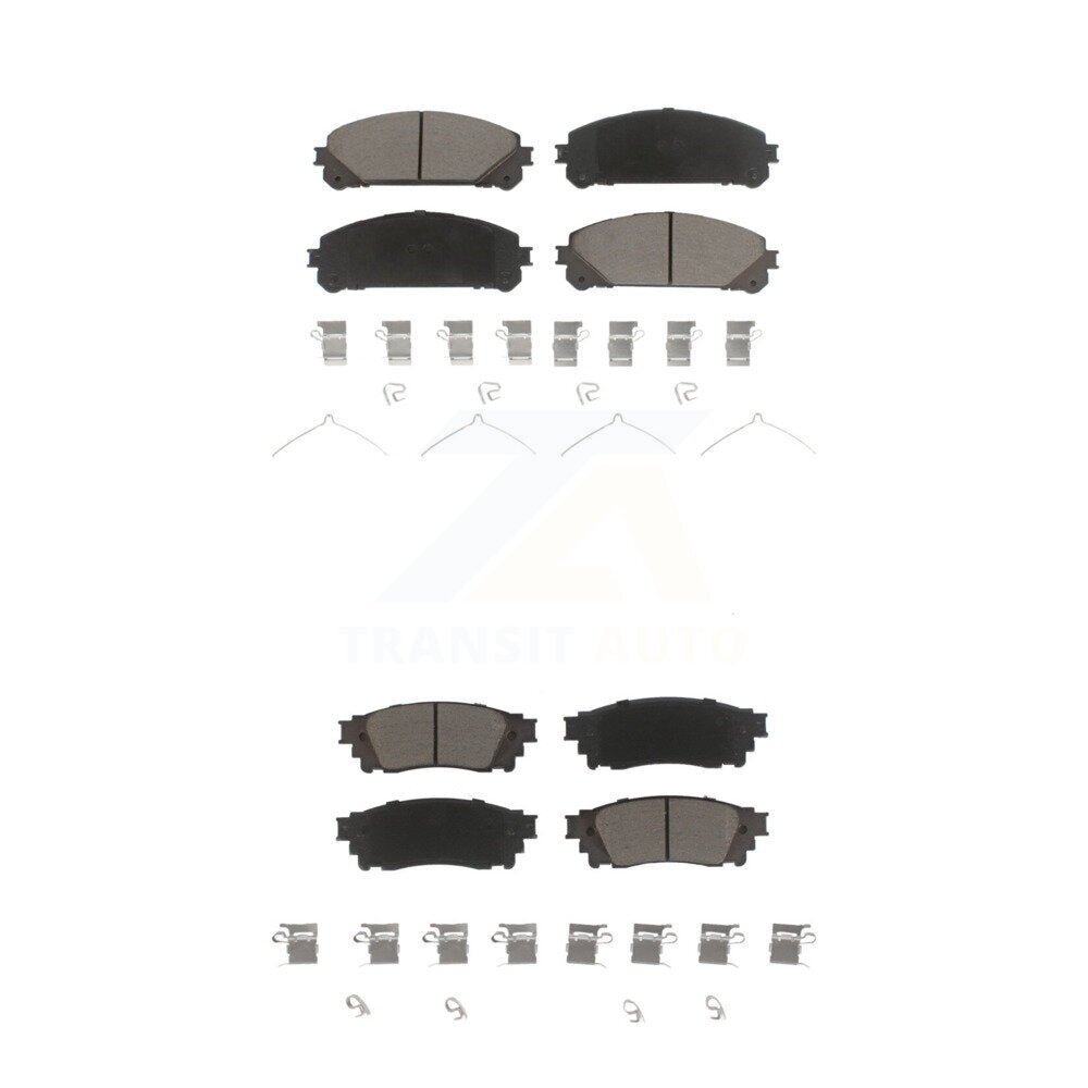 Kit de plaquettes de frein en céramique avant et arrière, pour Lexus Toyota Camry NX300 NX200t NX300h