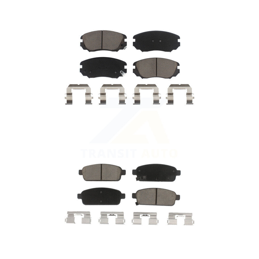 Kit de plaquettes de frein en céramique avant et arrière, pour Cadillac ELR Buick Cascada KCX-100330