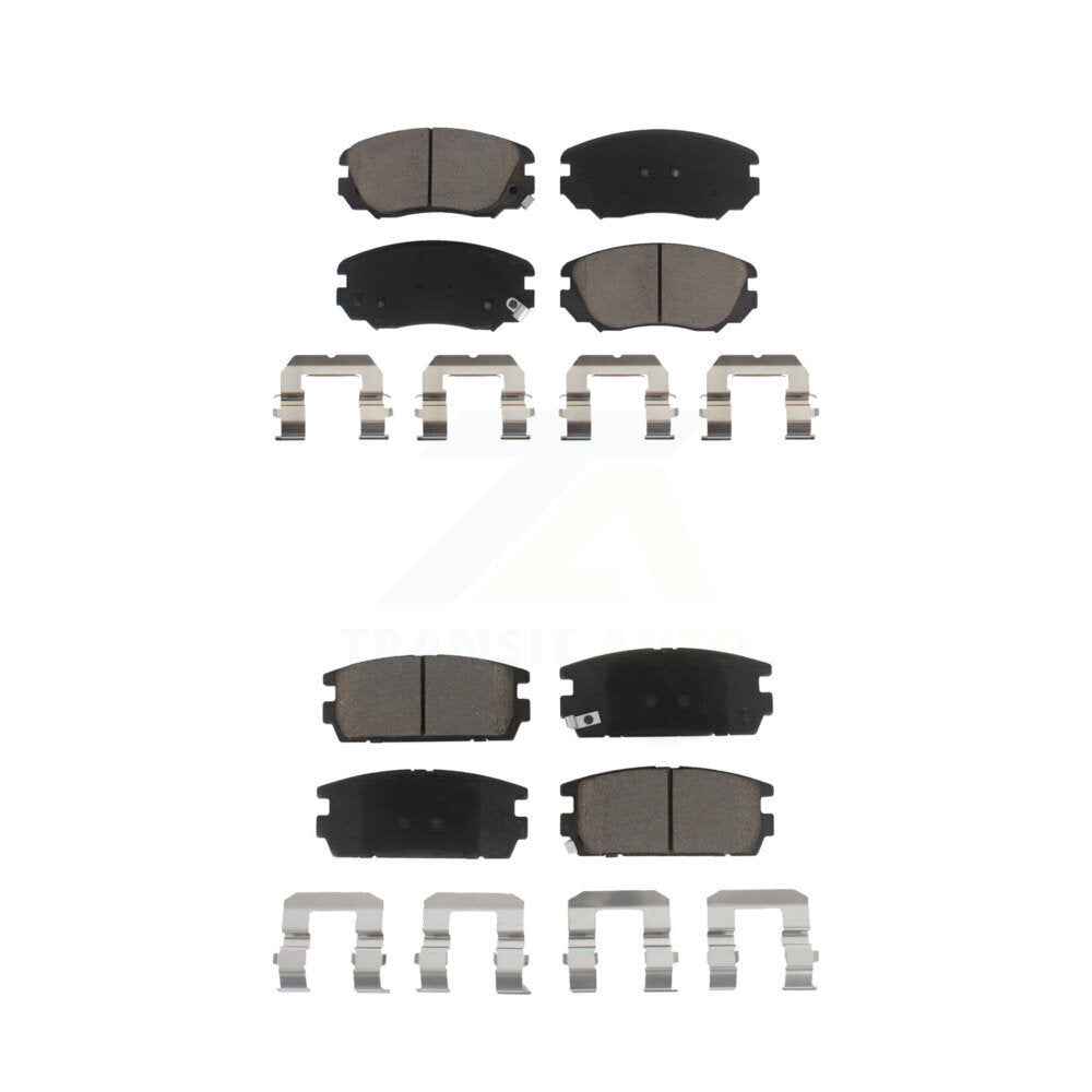 Kit de plaquettes de frein en céramique avant et arrière, pour Chevrolet Equinox GMC Terrain KCX-100331