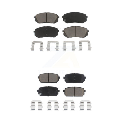 Kit de plaquettes de frein en céramique avant et arrière, pour Kia Rondo 2007 – 2012 KCX-100332