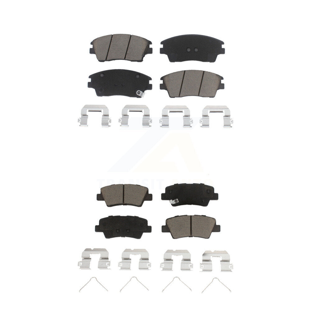 Kit de plaquettes de frein en céramique avant et arrière, pour Hyundai Tucson Kia Sportage KCX-100333