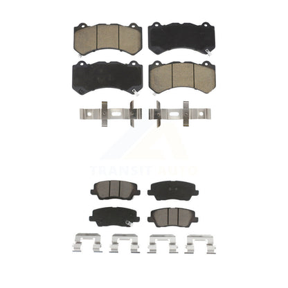 Kit de plaquettes de frein en céramique avant et arrière, pour Cadillac CTS KCX-100335
