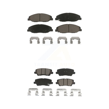 Kit de plaquettes de frein en céramique avant et arrière, pour Cadillac CTS 2014, sans frein robuste