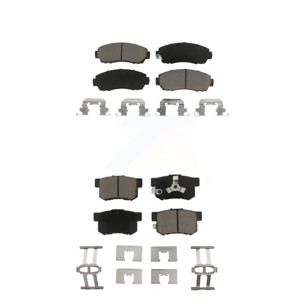 Kit de plaquettes de frein en céramique avant et arrière, pour Honda CR-V Acura RDX Accord Crosstour