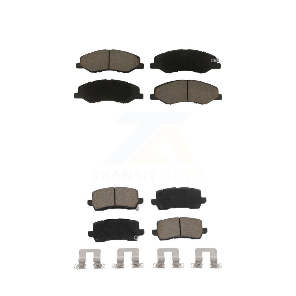 Kit de plaquettes de frein en céramique avant et arrière pour Honda Odyssey 2018-2023 KCX-100351