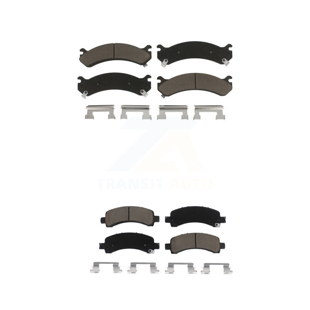 Kit de plaquettes de frein en céramique avant et arrière, pour GMC Chevrolet Savana 2500 Express 3500 450
