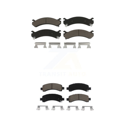 Kit de plaquettes de frein en céramique avant et arrière, pour GMC Chevrolet Savana 2500 Express 3500 450