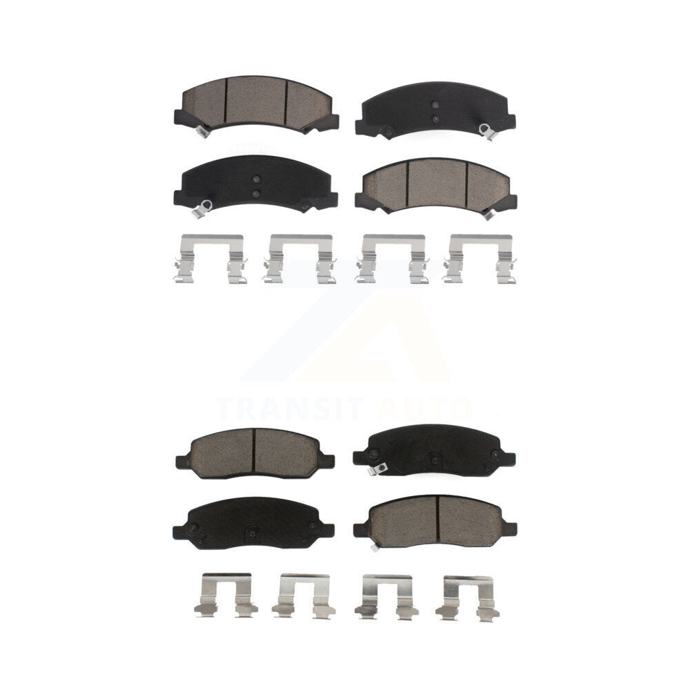 Kit de plaquettes de frein en céramique avant et arrière, pour Buick Lucerne Cadillac DTS 2006 – 2011