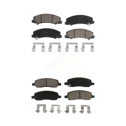 Kit de plaquettes de frein en céramique avant et arrière, pour Buick Lucerne Cadillac DTS 2006 – 2011