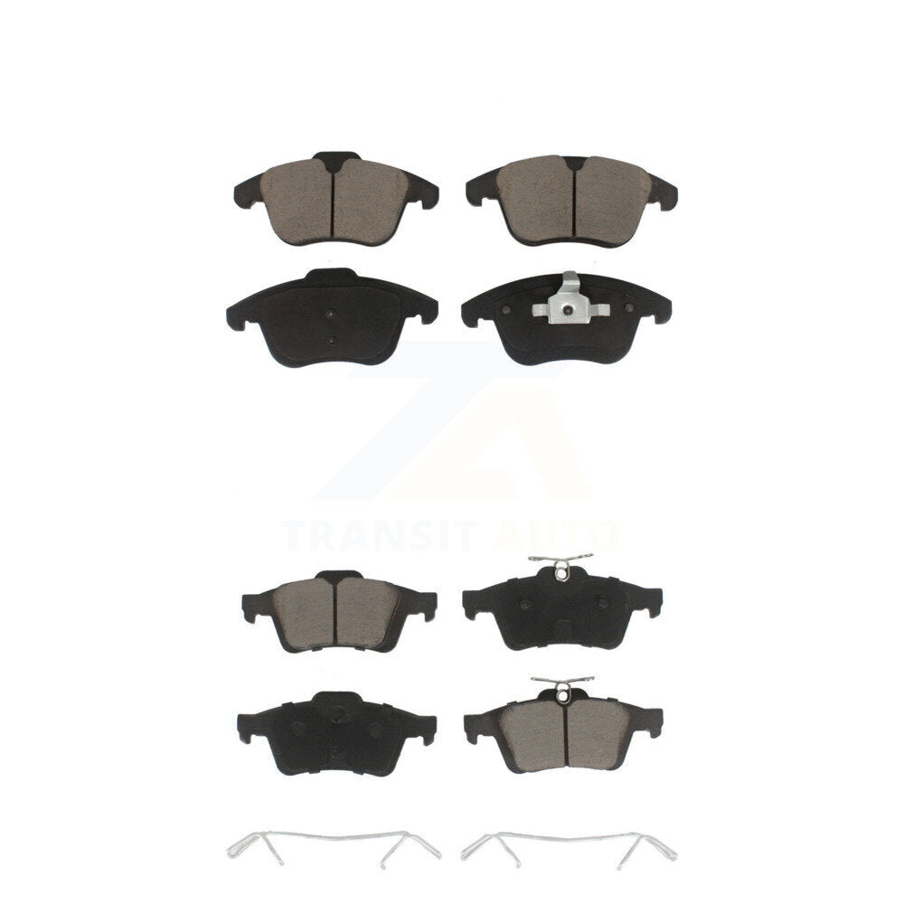 Kit de plaquettes de frein en céramique avant et arrière pour Volvo S40 2012 KCX-100360