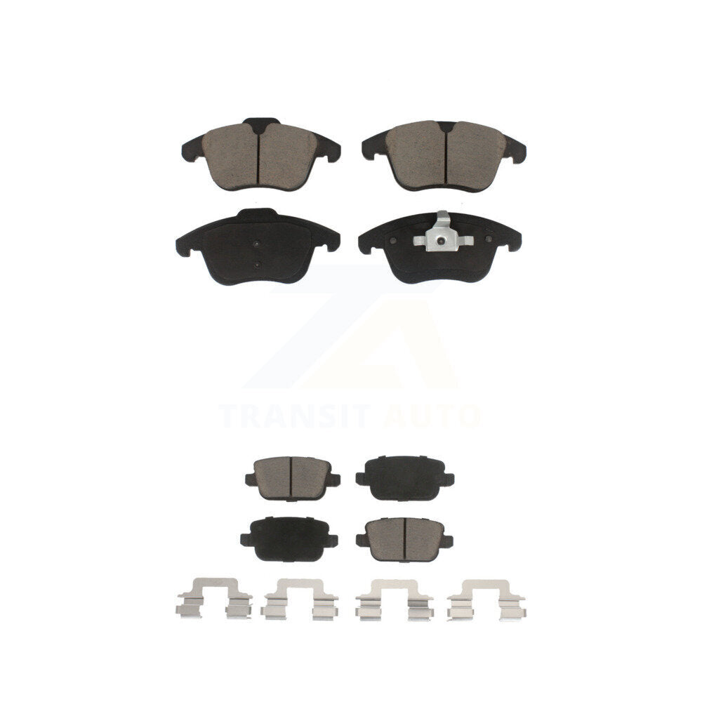Kit de plaquettes de frein en céramique avant et arrière, pour Land Rover LR2 Volvo S80 KCX-100362