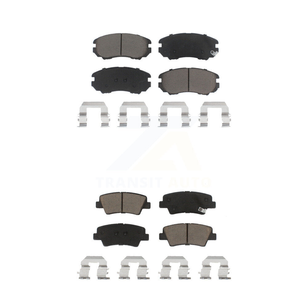 Kit de plaquettes de frein en céramique avant et arrière, pour Hyundai Kia Soul Elantra Sonata Amanti