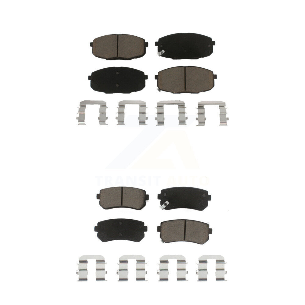 Kit de plaquettes de frein en céramique avant et arrière, pour Hyundai Elantra Kia Forte koup Forte5