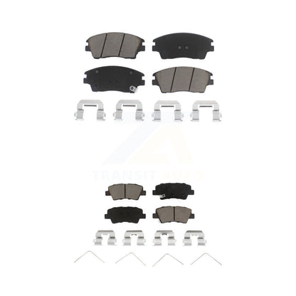 Kit de plaquettes de frein en céramique avant et arrière, pour Hyundai Elantra 1,6 l 2017 – 2020 KCX-100366