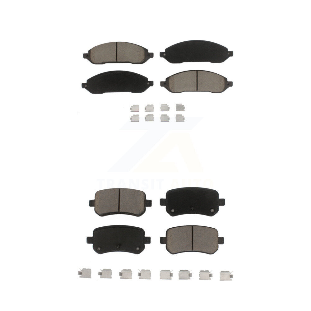 Kit de plaquettes de frein en céramique avant et arrière, pour Ford Freestar Mercury Monterey 2004 – 2007