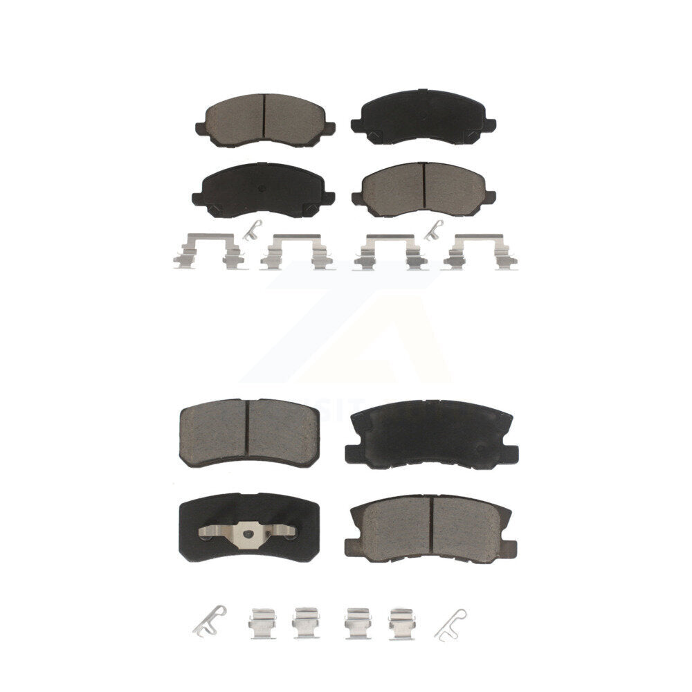 Kit de plaquettes de frein en céramique avant et arrière, pour Jeep Mitsubishi Patriot Lancer Compass 20