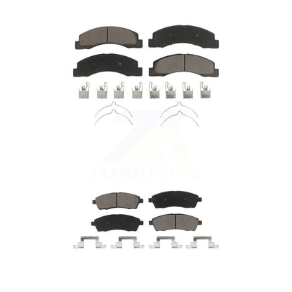 Kit de plaquettes de frein en céramique avant et arrière, pour Ford F-350 Super Duty F-250 Excursion