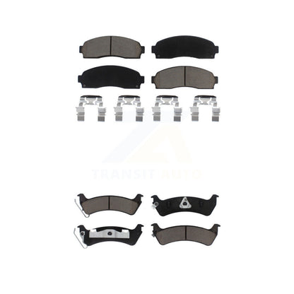 Kit de plaquettes de frein en céramique avant et arrière, pour Ford Explorer Sport Trac KCX-100377