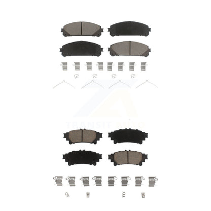 Kit de plaquettes de frein en céramique avant et arrière, pour Toyota Sienna Highlander Lexus RX350 RX450