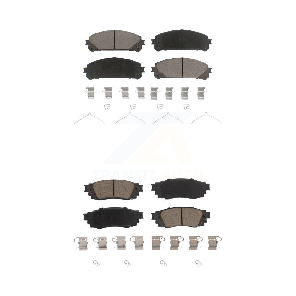 Kit de plaquettes de frein en céramique avant et arrière, pour Lexus RX350 RX450h RX350L RX450hL