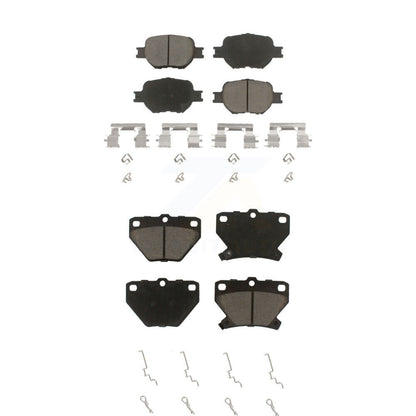 Kit de plaquettes de frein en céramique avant et arrière, pour Toyota Celica KCX-100400