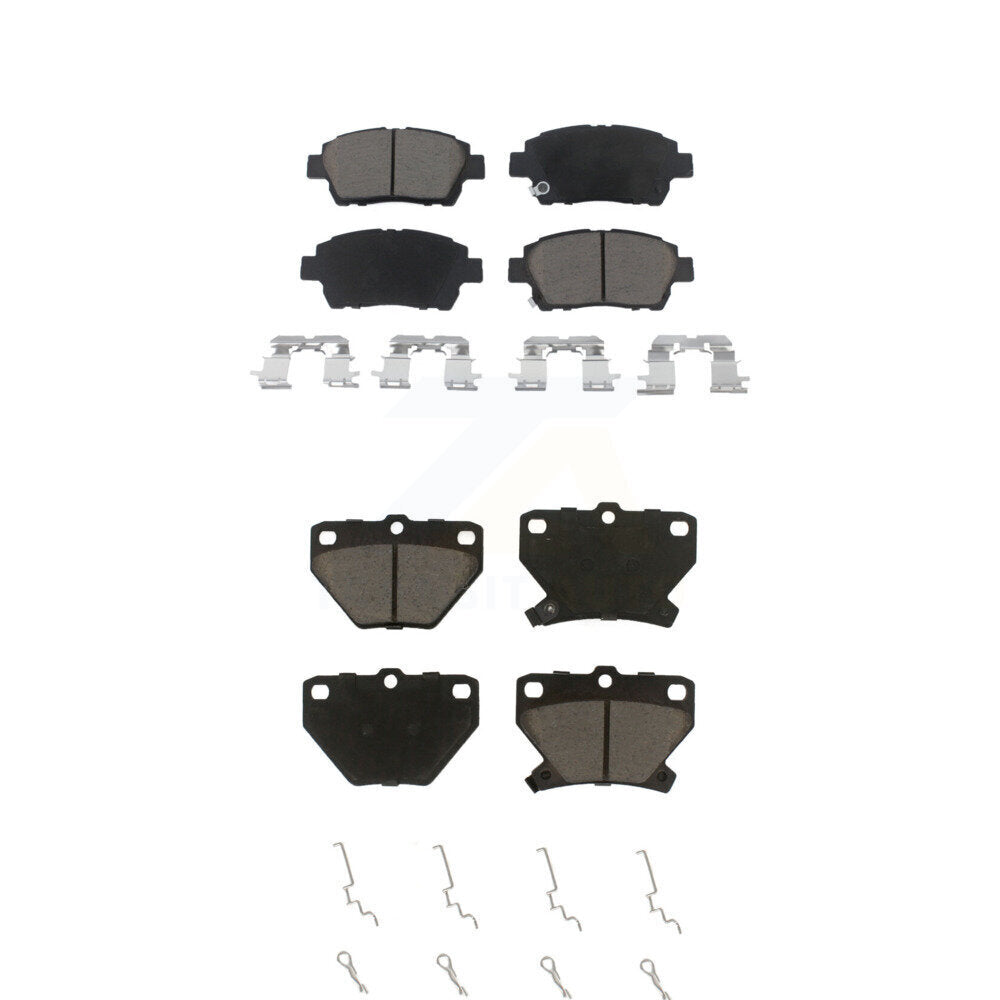 Kit de plaquettes de frein en céramique avant et arrière, pour Toyota Celica GT 2000 KCX-100402