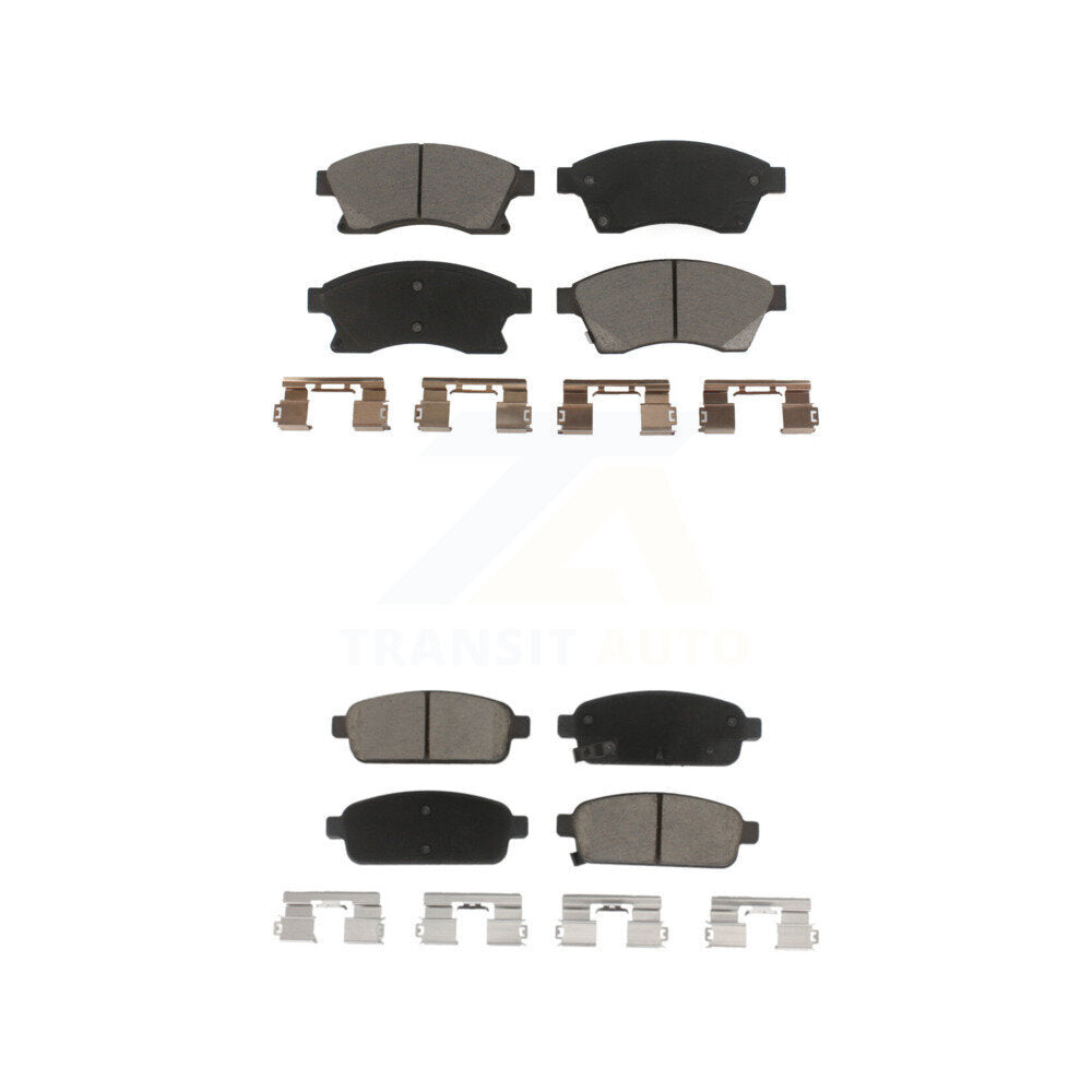Kit de plaquettes de frein en céramique avant et arrière, pour Chevrolet Cruze Sonic Limited Buick Veran