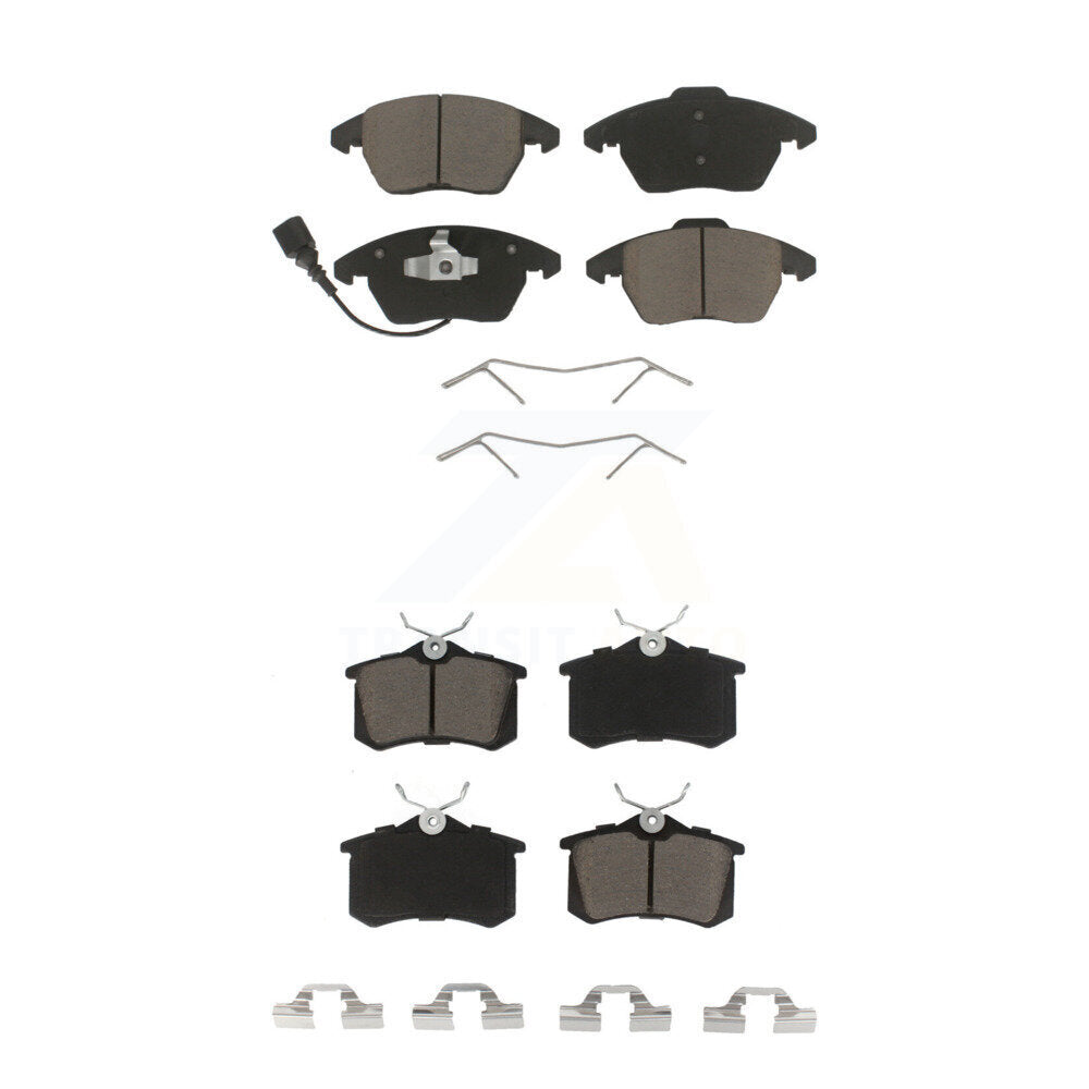 Kit de plaquettes de frein en céramique avant et arrière, pour Volkswagen Jetta Beetle Audi A3 KCX-10041