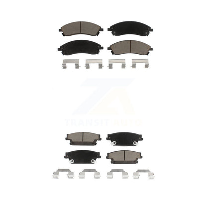 Kit de plaquettes de frein en céramique avant et arrière, pour Cadillac CTS SRX STS KCX-100416