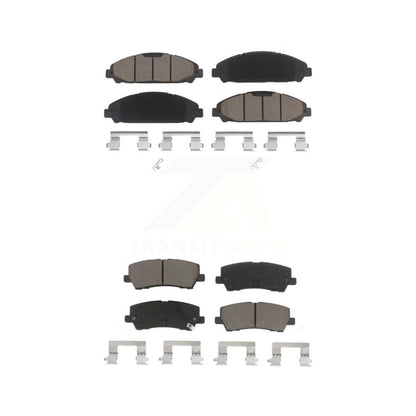 Kit de plaquettes de frein en céramique avant et arrière, pour Ford Mustang V6 avec 3,7 l KCX-100418