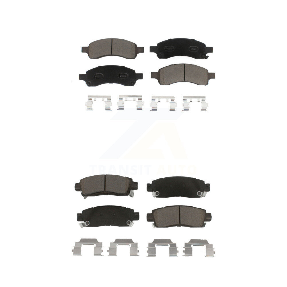 Kit de plaquettes de frein en céramique avant et arrière, pour GMC Acadia Buick autoclave Chevrolet Travers