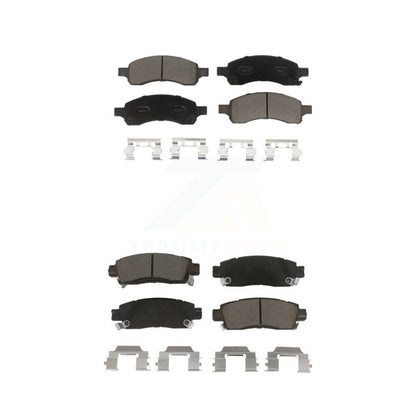 Kit de plaquettes de frein en céramique avant et arrière, pour GMC Acadia Buick autoclave Chevrolet Travers
