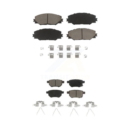 Kit de plaquettes de frein en céramique avant et arrière, pour Toyota Matrix Pontiac Vibe Scion Corolla i