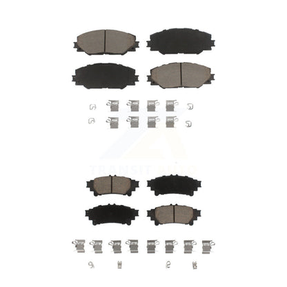 Kit de plaquettes de frein en céramique avant et arrière, pour Toyota Mirai 2016 – 2020 KCX-100433