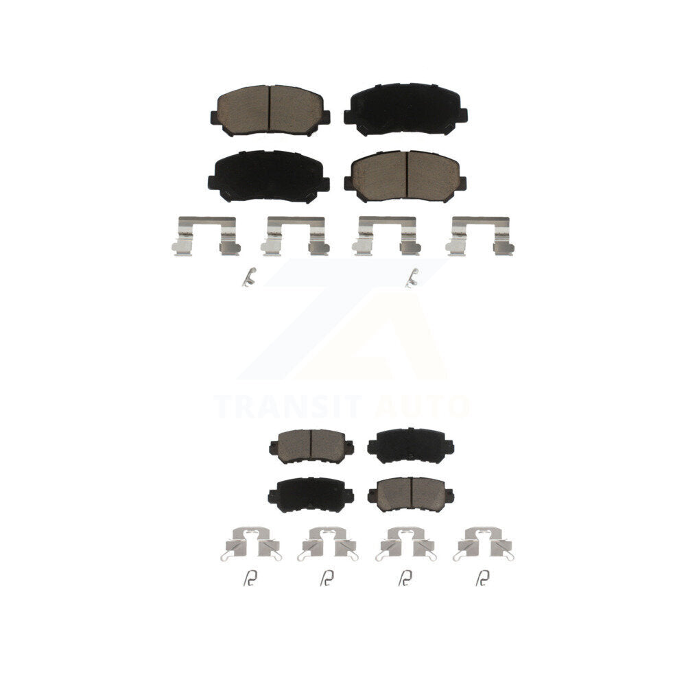 Kit de plaquettes de frein en céramique avant et arrière, pour Mazda CX-5 2013 – 2015 KCX-100435