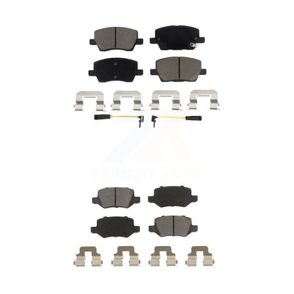 Kit de plaquettes de frein en céramique avant et arrière, pour Mercedes-Benz B200 2006 – 2011 KCX-100438