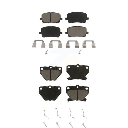Kit de plaquettes de frein en céramique avant et arrière, pour Toyota Corolla Matrix Pontiac Vibe