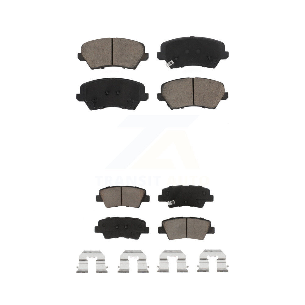 Kit de plaquettes de frein en céramique avant et arrière, pour Kia Forte Hyundai Elantra GT Forte5 koup