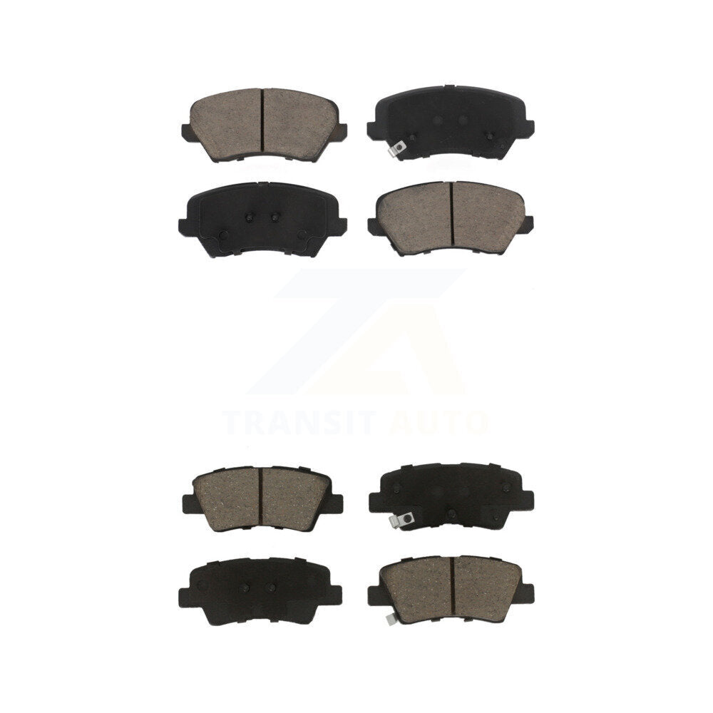Kit de plaquettes de frein en céramique avant et arrière, pour Hyundai Veloster Elantra GT KCX-100443