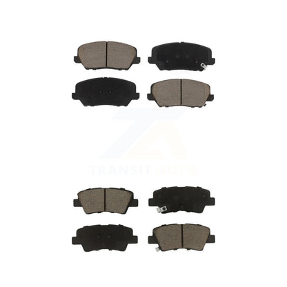 Kit de plaquettes de frein en céramique avant et arrière, pour Hyundai Veloster turbocompressé 2016 – 2017