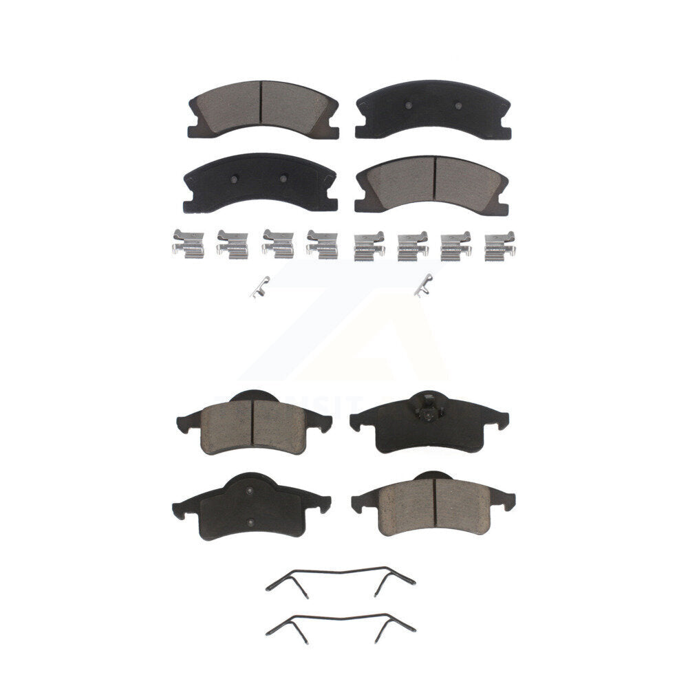 Kit de plaquettes de frein en céramique avant et arrière, pour Jeep Grand Cherokee KCX-100447